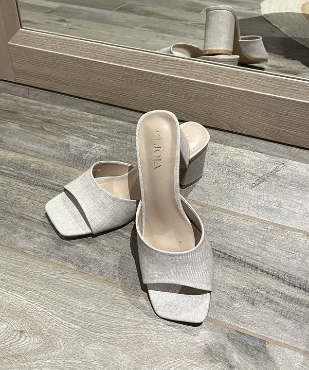 Mules élégantes