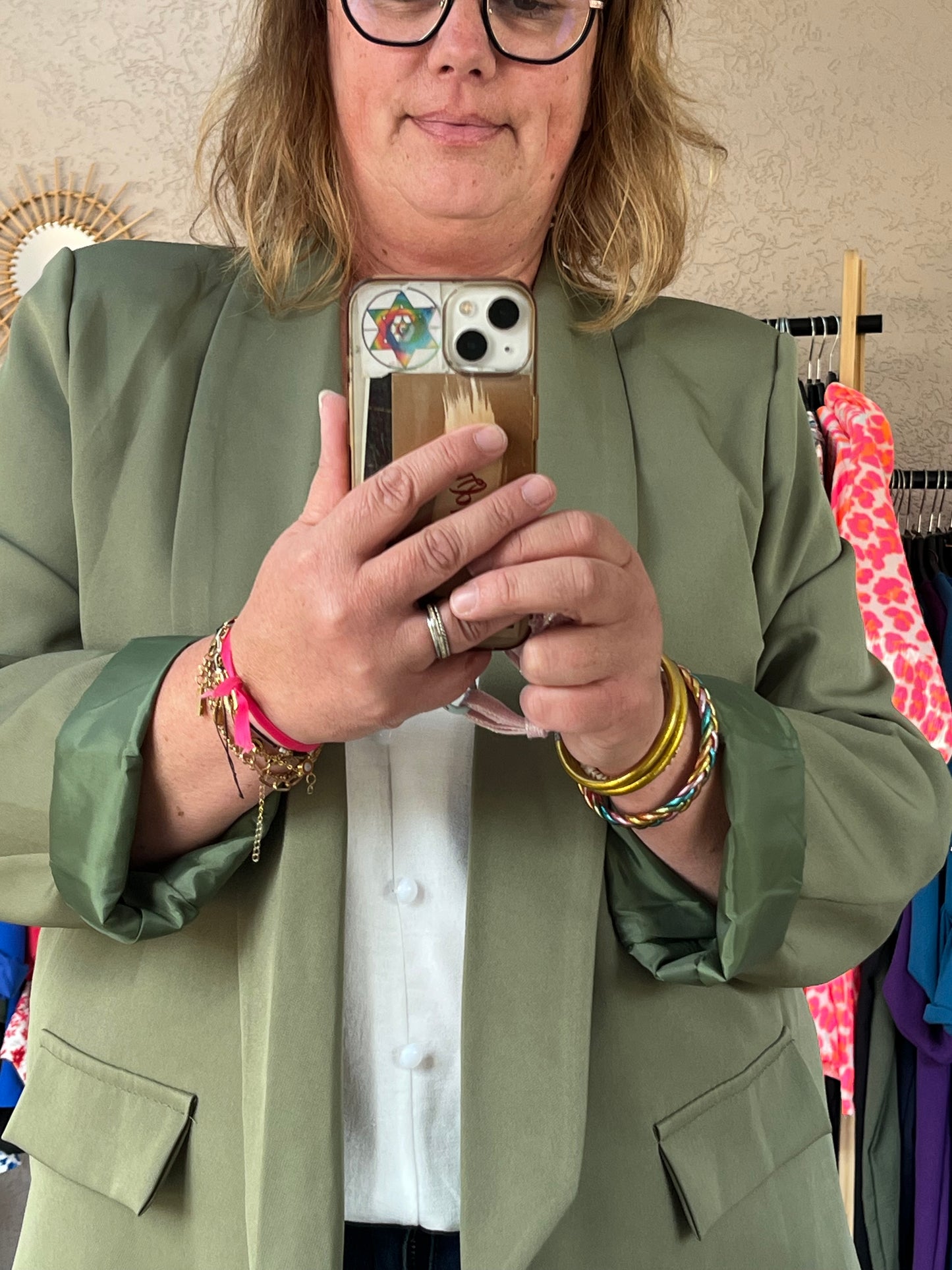 Veste blazer unie taille 2