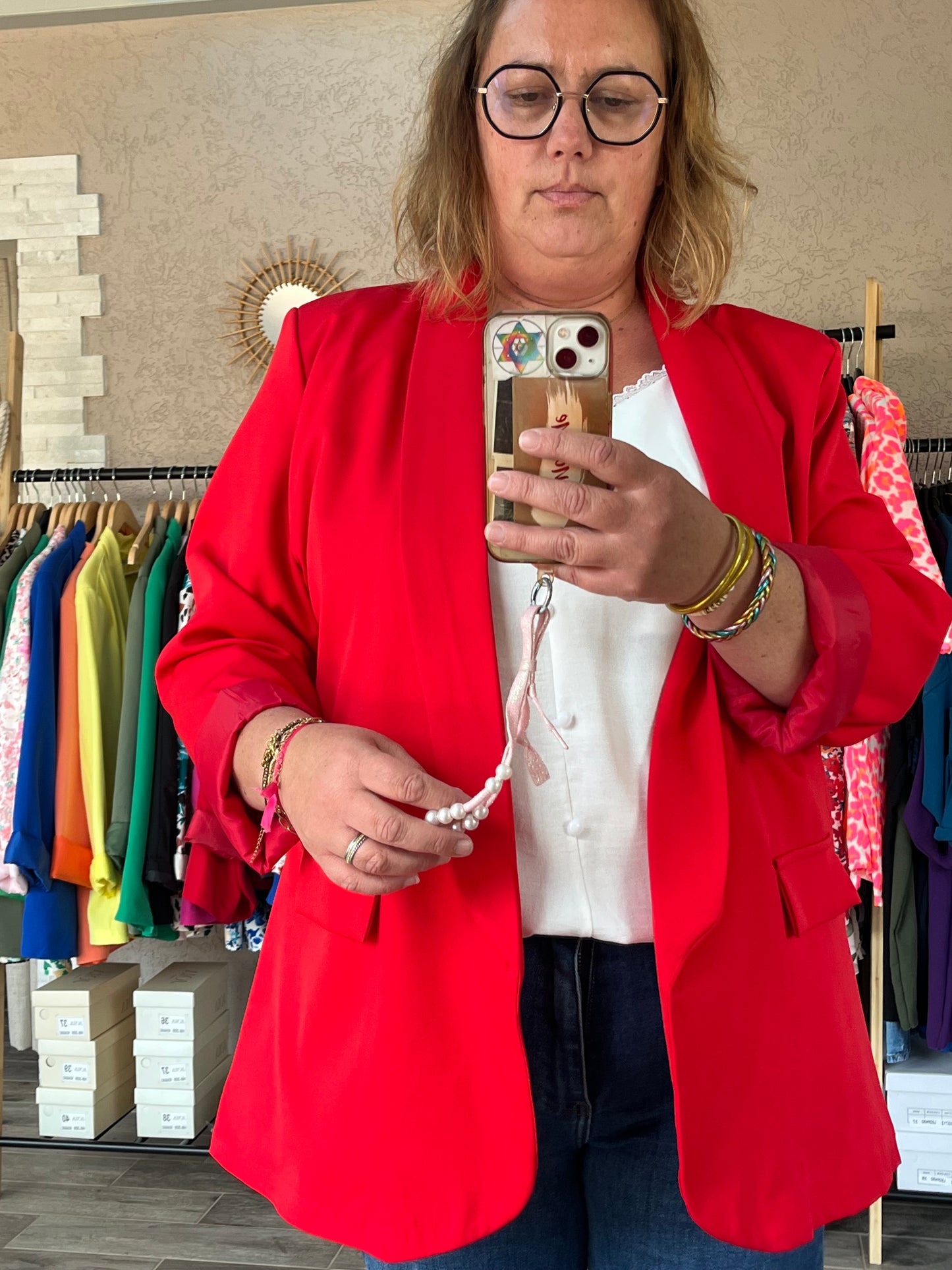 Veste blazer unie taille 2