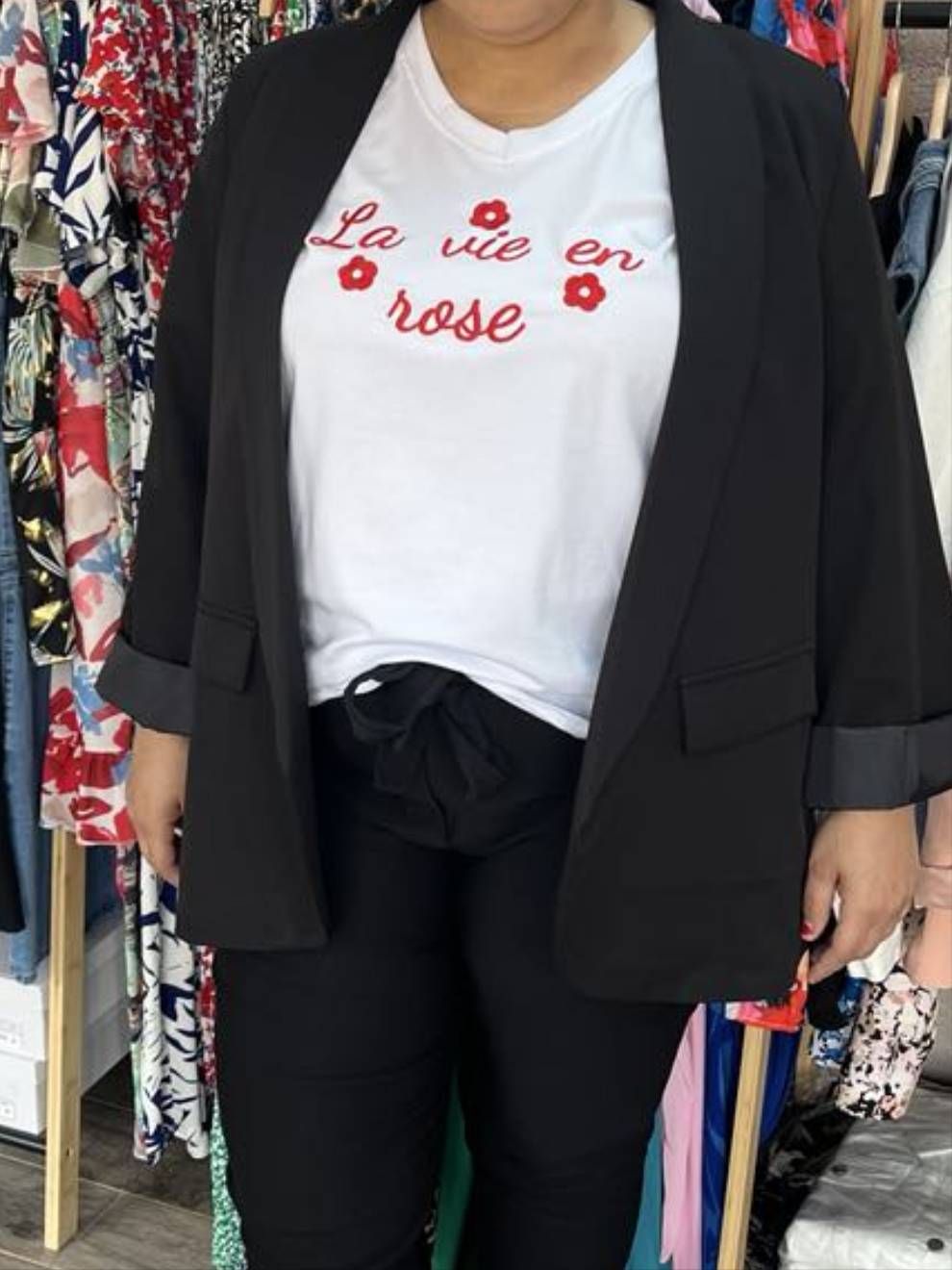 Veste blazer unie taille 1