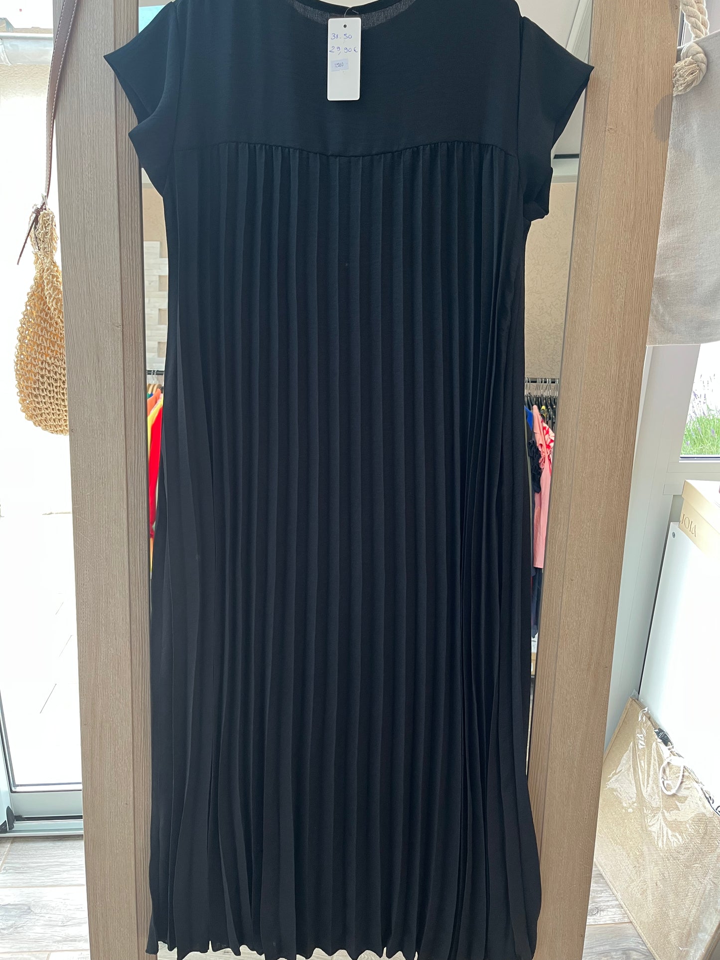 Robe plissée
