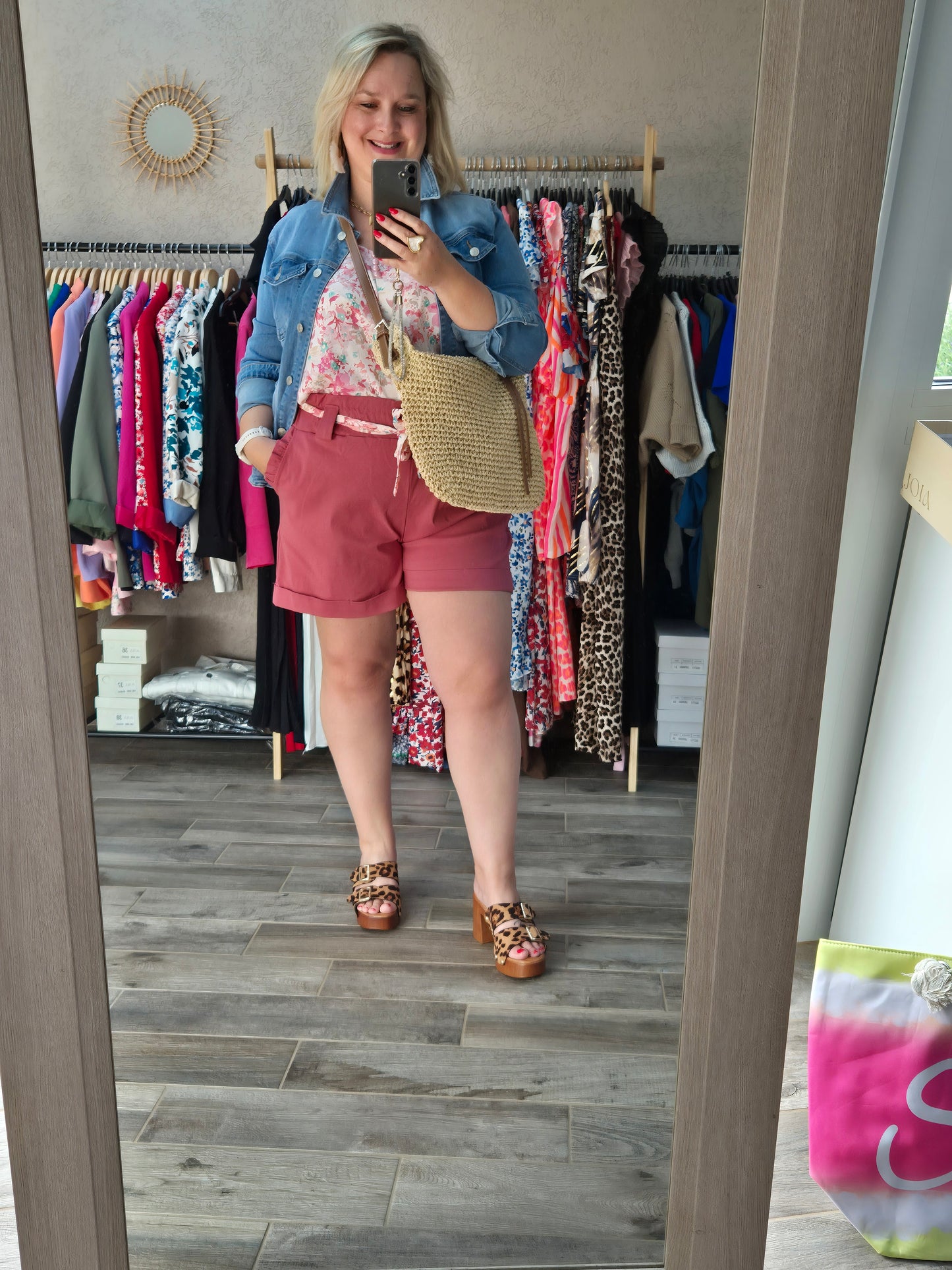 Top fleuri