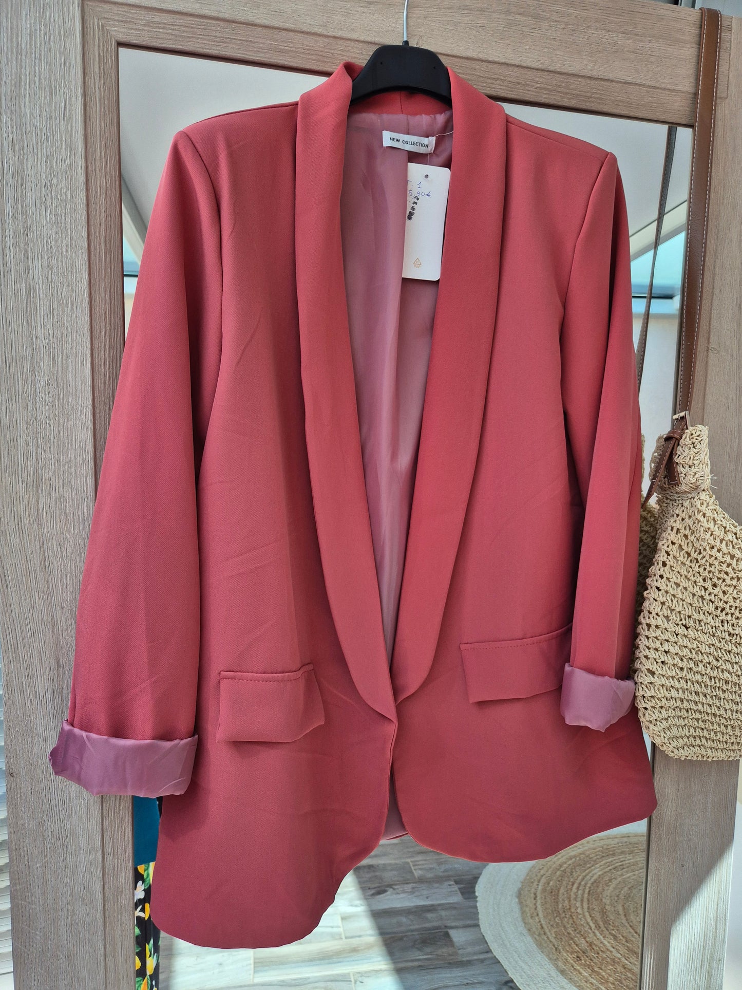 Veste blazer unie taille 2