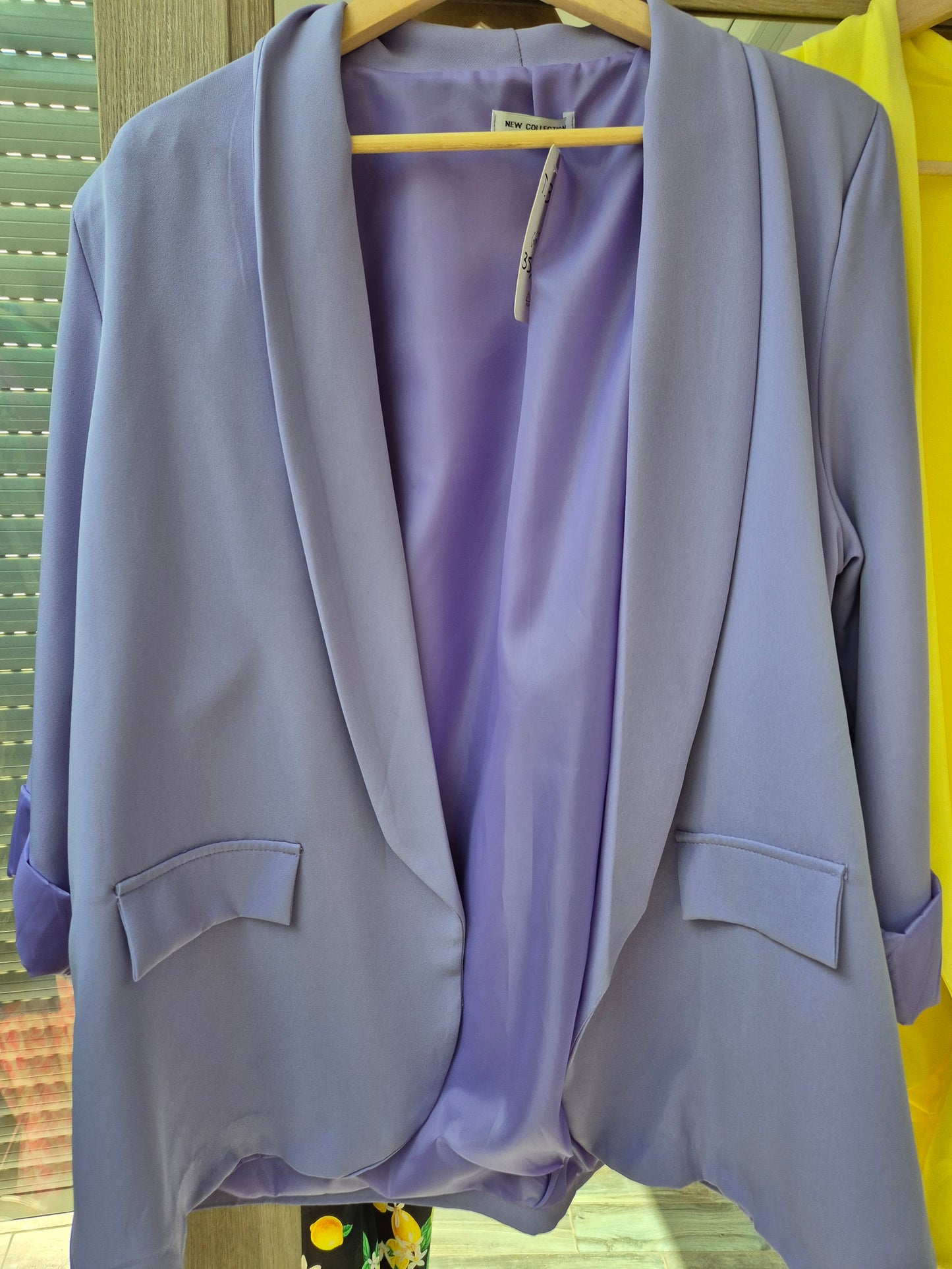 Veste blazer unie taille 3