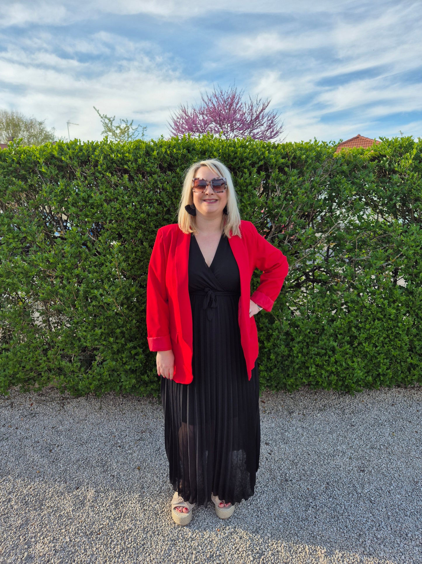 Veste blazer unie taille 2
