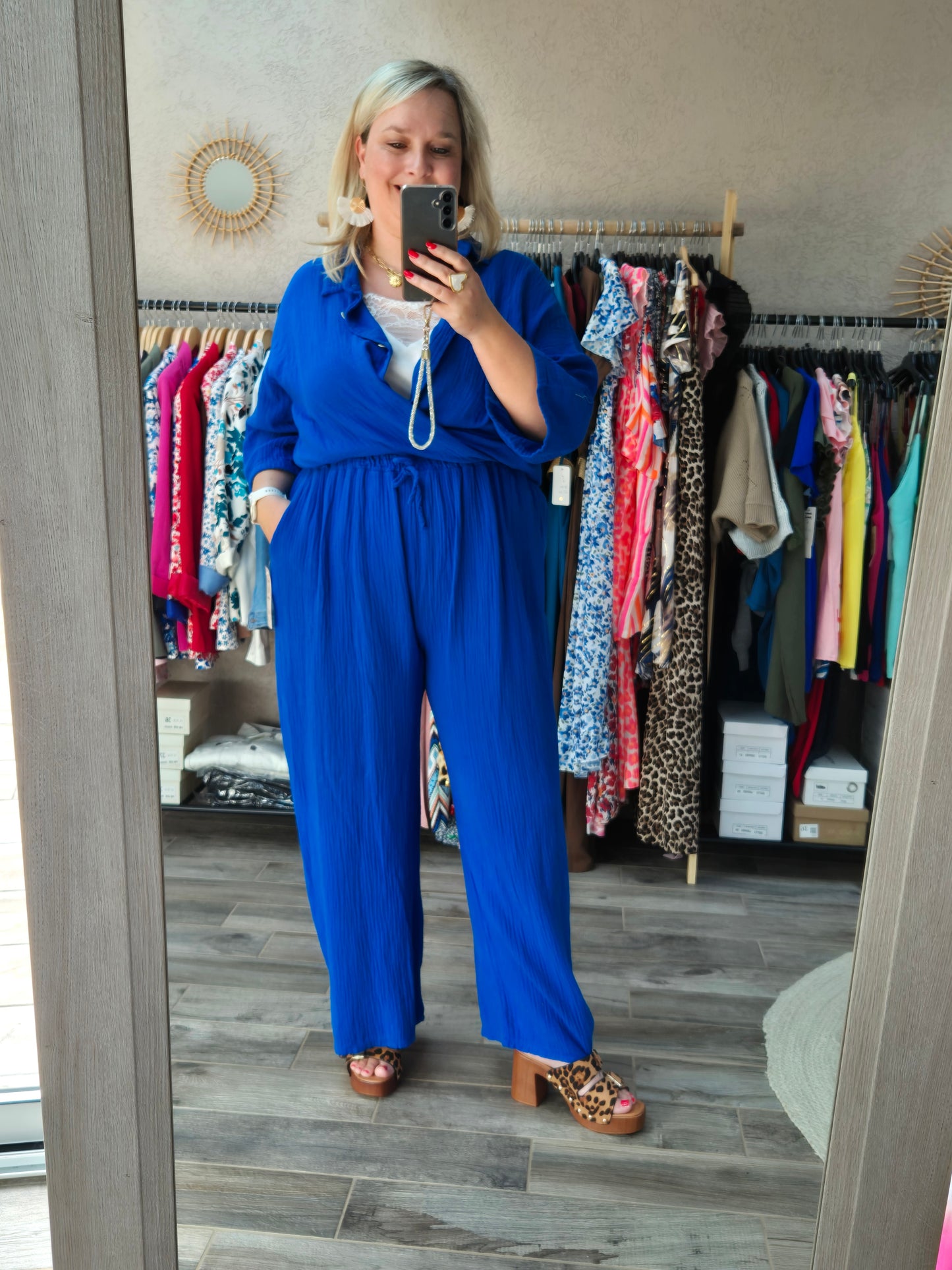 Chemise en gaze de coton