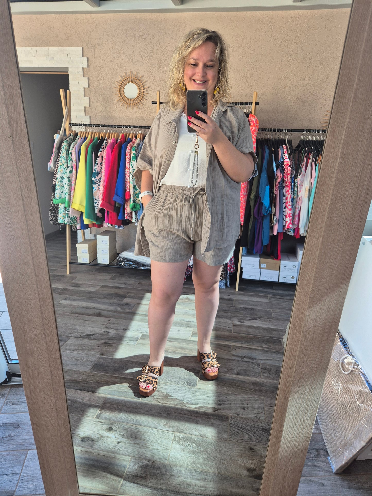 Chemise en gaze de coton