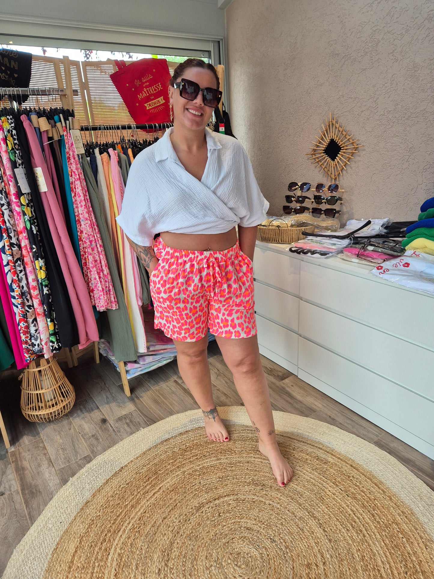 Chemise en gaze de coton