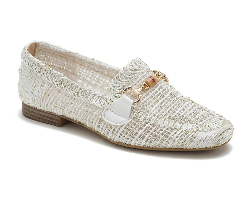 Mocassin blanc