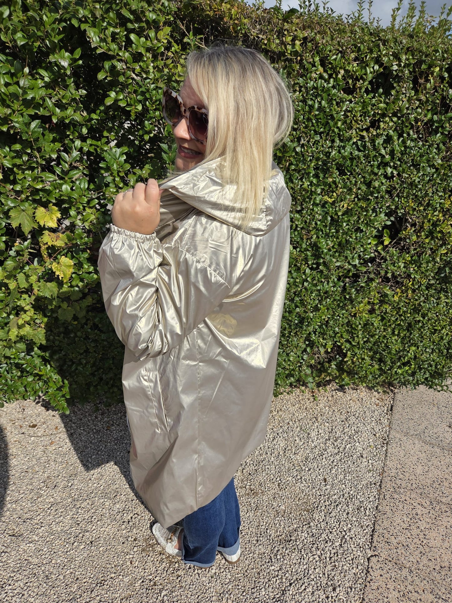 Imperméable réversible