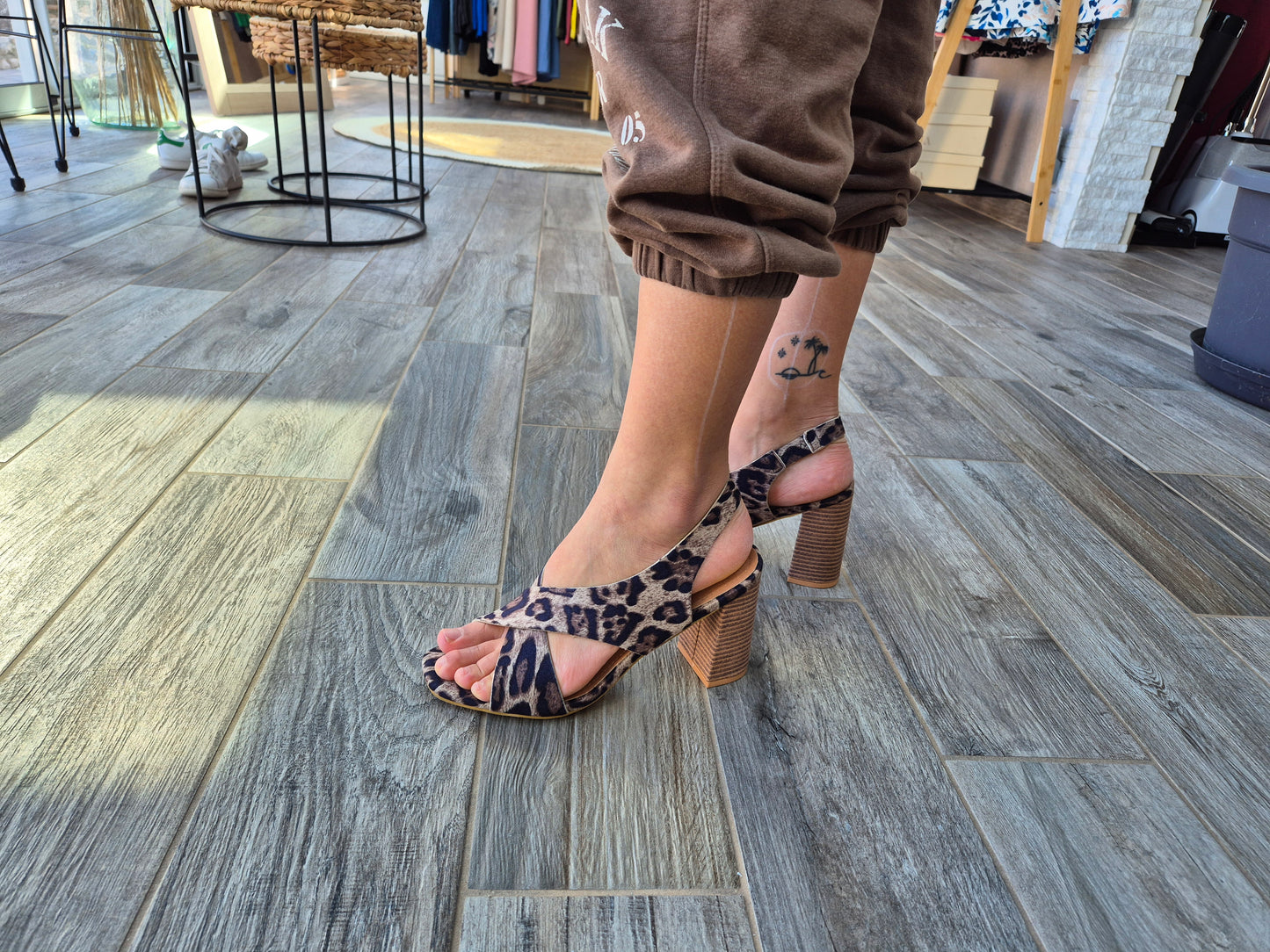 Sandales à talons