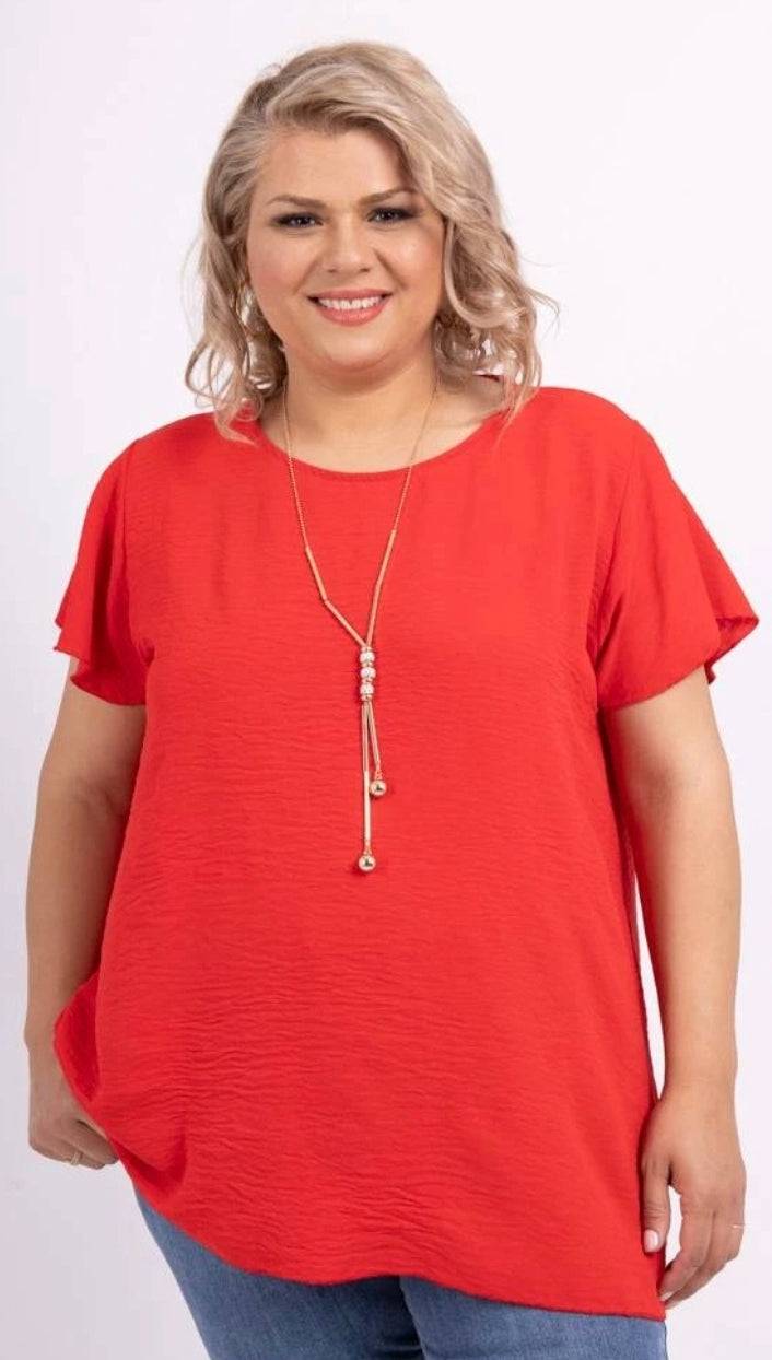 Blouse avec collier