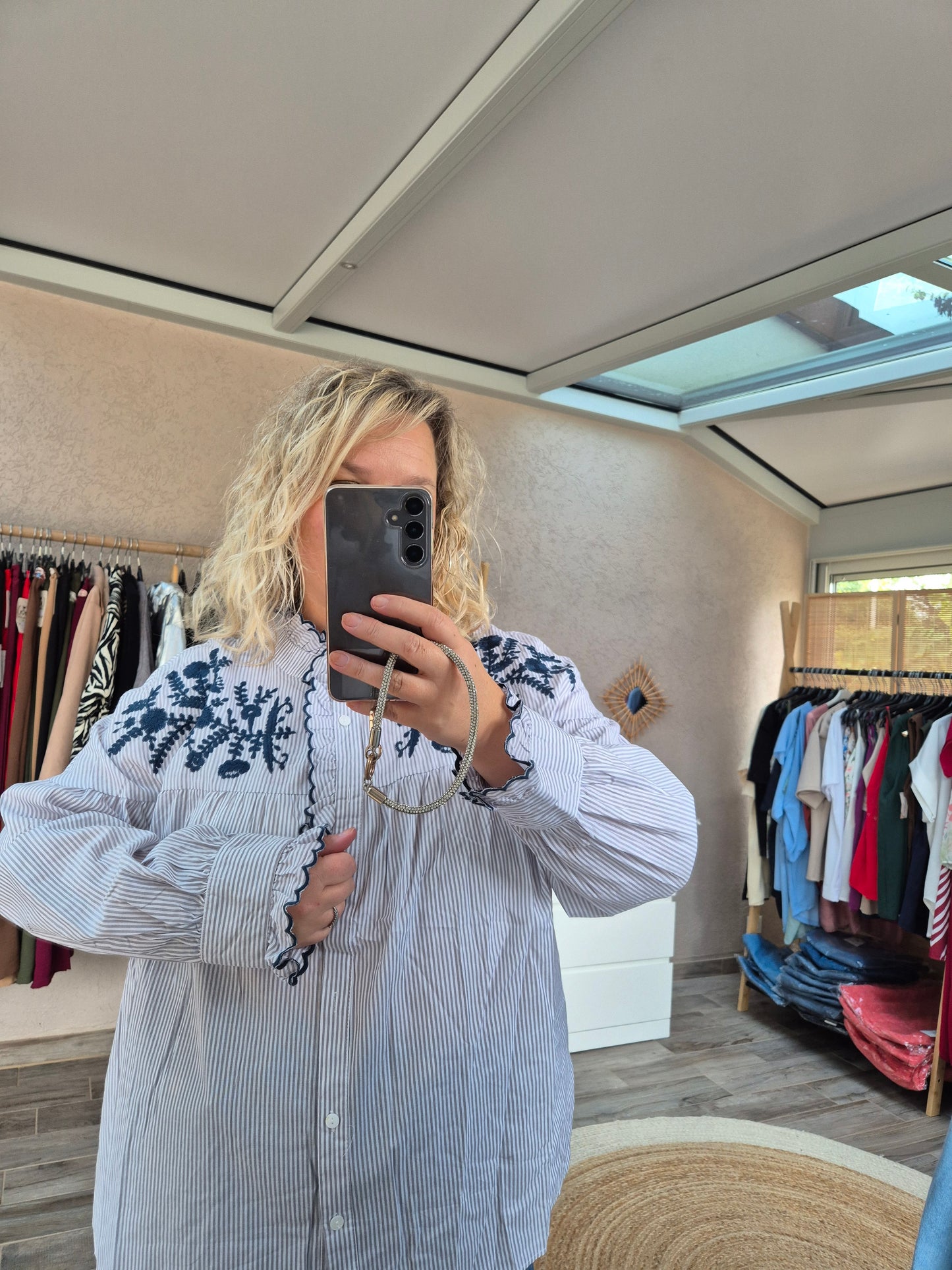 Blouse rayée