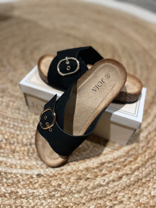 Mules plate confort