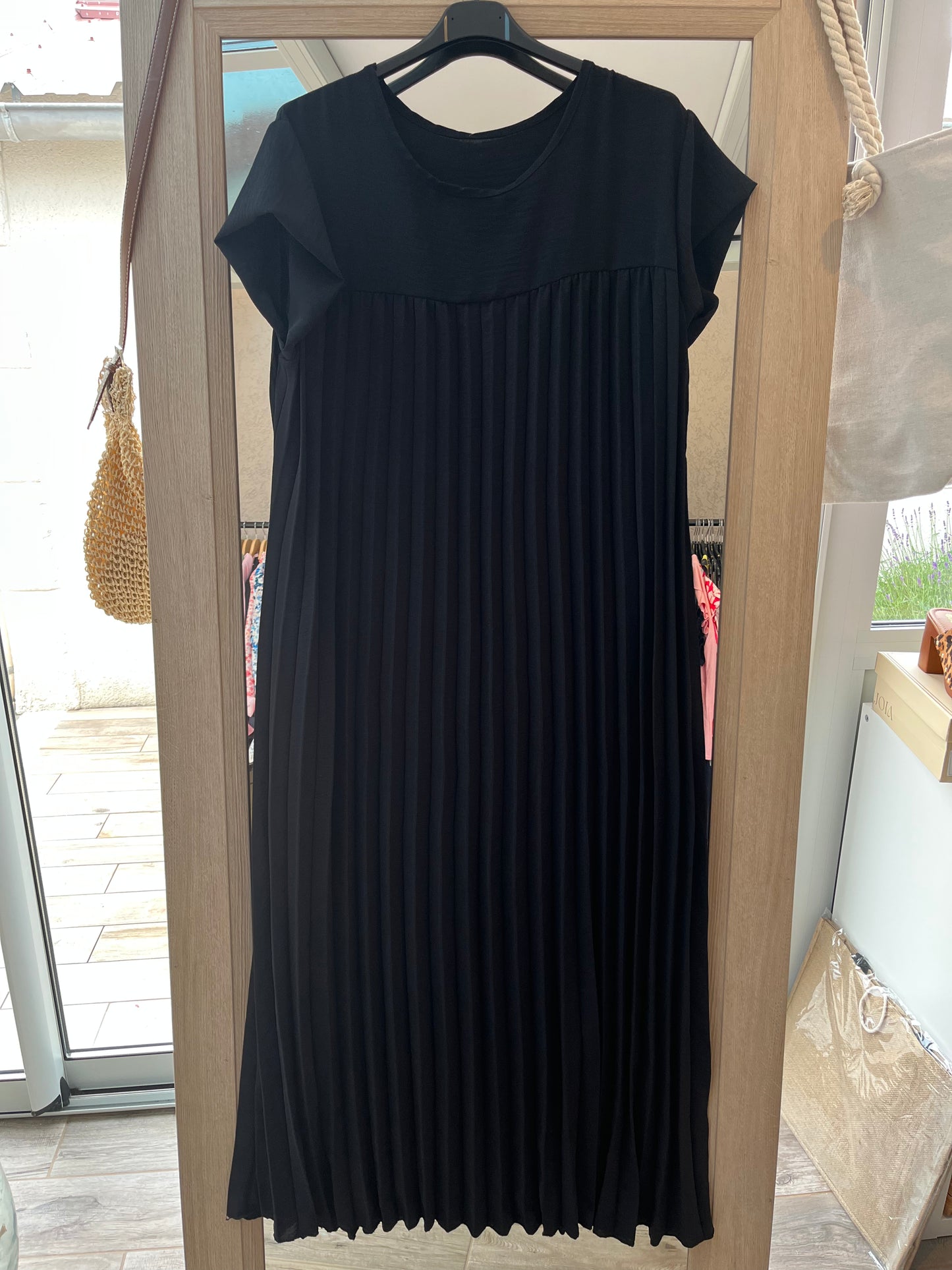 Robe plissée