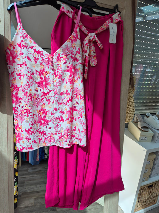 Top fleuri petite taille
